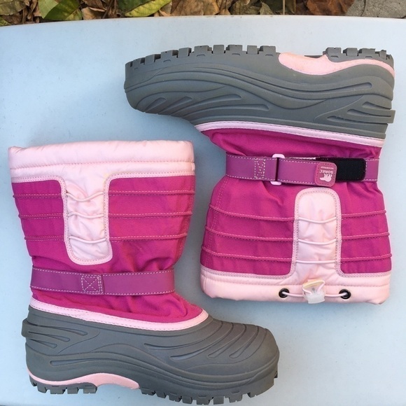 Sorel Women’s Pink Waterproof Snow Boots Size 6 - Picture 2 of 8